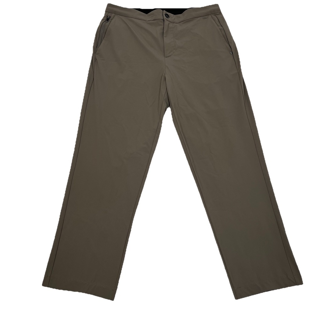 Vuori Fleet Pants Mens Large Brown Sport Joggers Athletic Performance